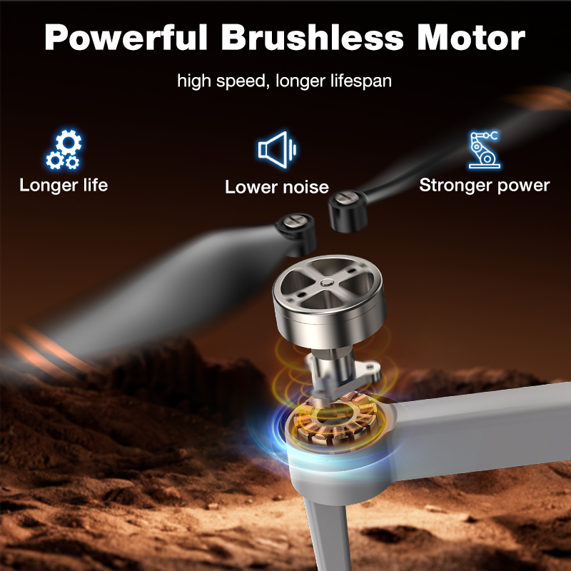 NEW Hot L017 Pro Drone Brushle - огляд і ціна Drone Gimbal 3 Axis
